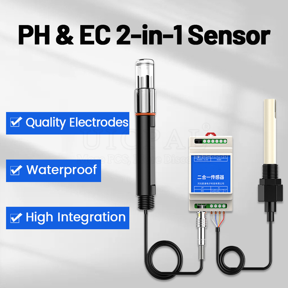 Din Rail Type PH EC Plastic El - Marine Aquarium Par Meter recension och pris