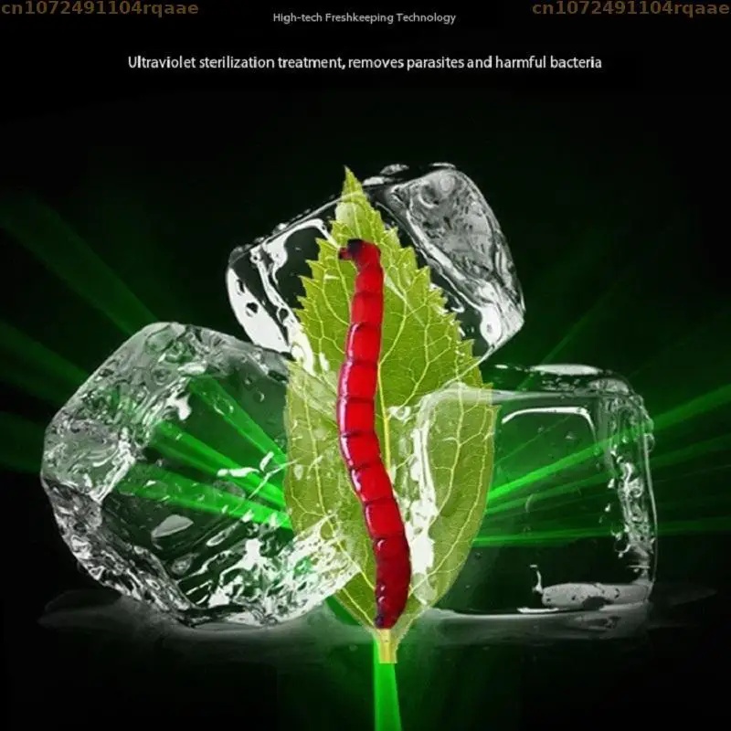 Natural Freeze Dried Bloodworm - Marine Aquarium Cube recension och pris