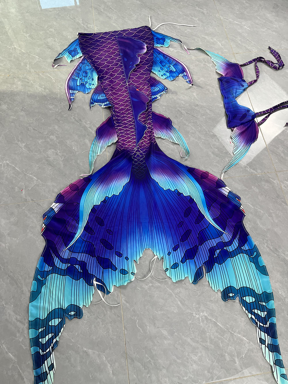 Colorful Dreamy Mermaid Tail A - Marine Aquarium Kit recension och pris