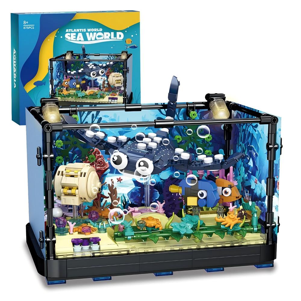 Fish Tank Building Set - Marin - Marine Aquarium Aquascape recension och pris