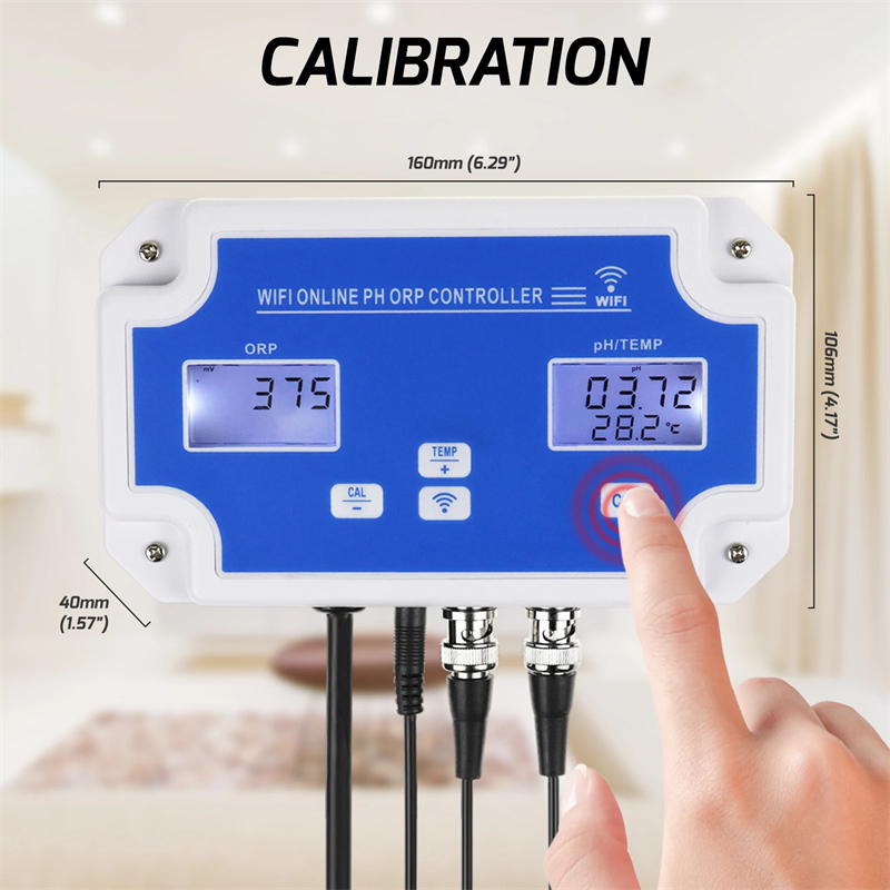 Tuya WiFi 3-in-1 PH ORP Temp C - Marine Aquarium Par Meter recension och pris