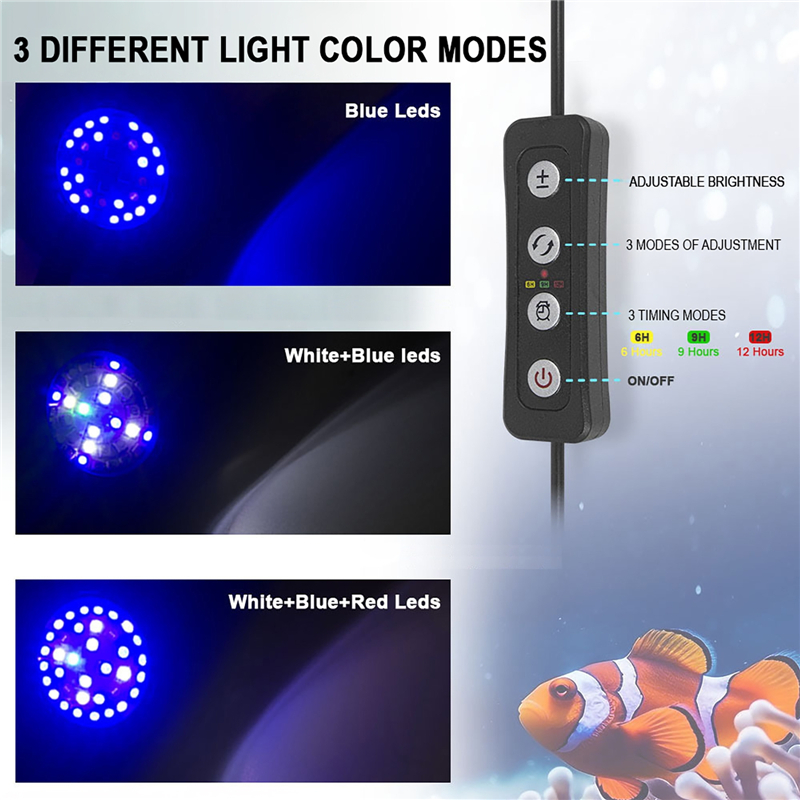 30W Aquarium Fish Tank Sea Wat - Marine Aquarium Led Lights recension och pris