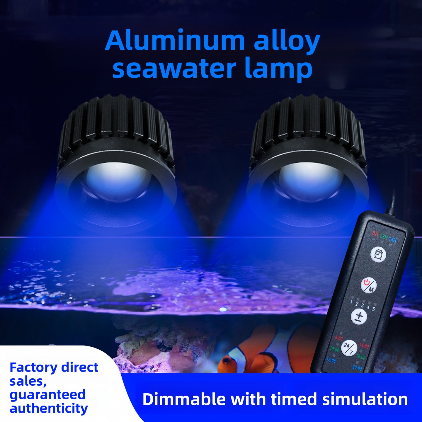 Deep-sea spectral intelligent  - Marine Aquarium Led Lights recension och pris