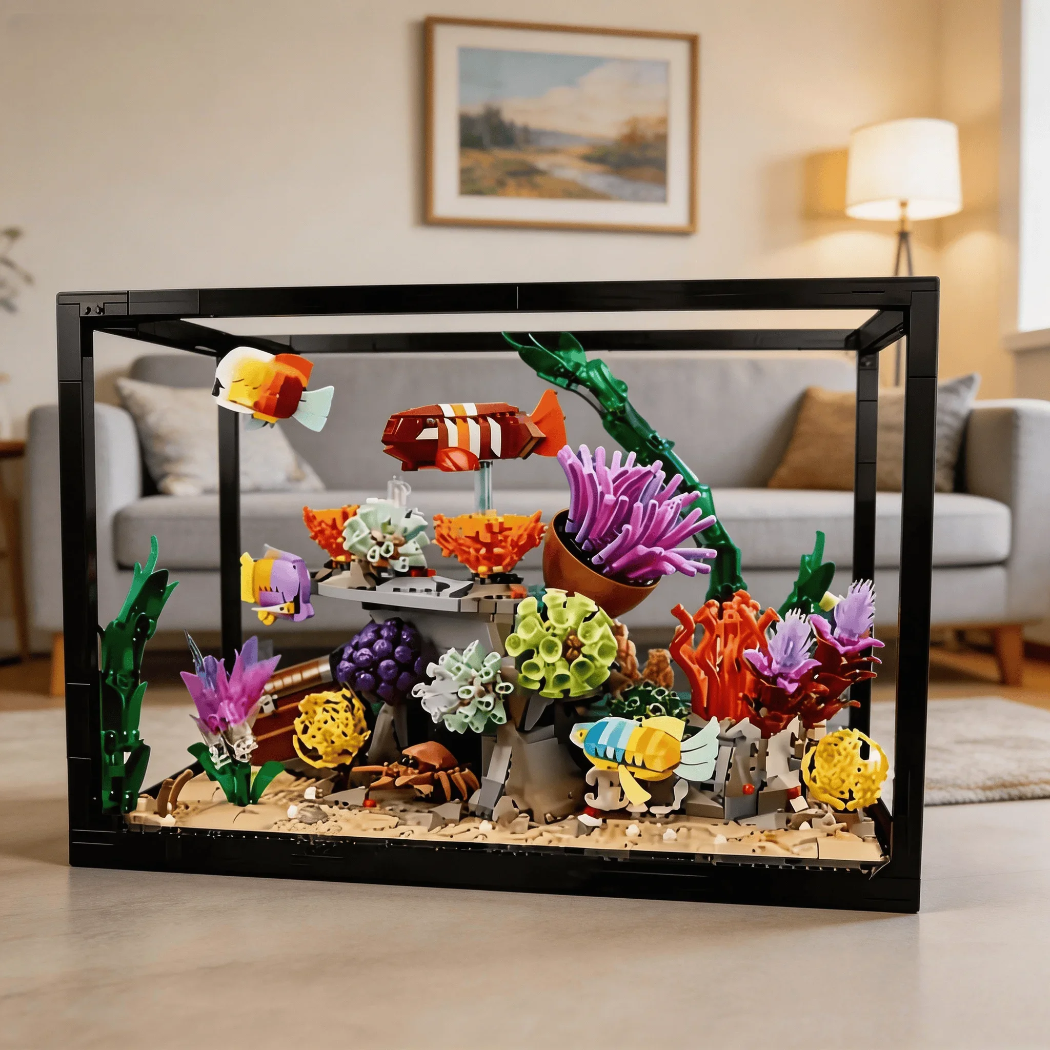 New 2026 Tropical Aquarium Fis - Marine Aquarium Cube recension och pris