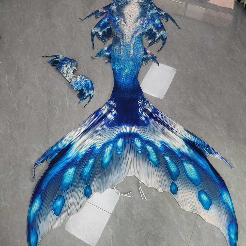 Original Colorful Mermaid Tail - Aquarium & Marine Museum Universiti Malaysia Sabah Kota Kinabalu Sabah recension och pris