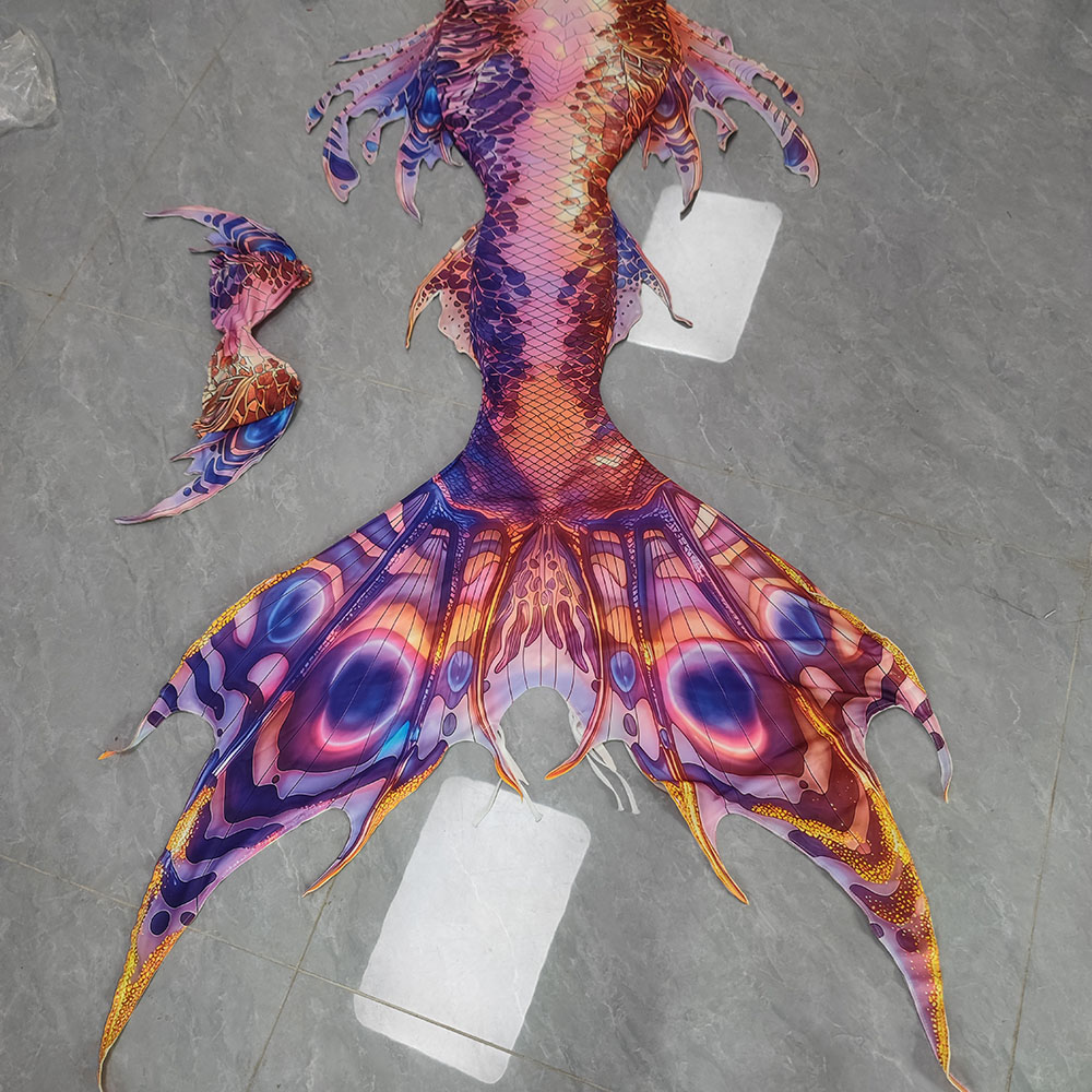 Original Colorful Mermaid Tail - Aquarium & Marine Museum Universiti Malaysia Sabah Kota Kinabalu Sabah recension och pris