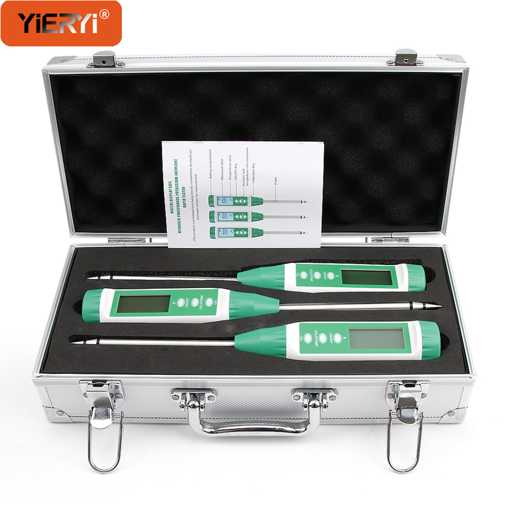 Yieryi Soil Test Kit NPK Meter - Marine Aquarium Par Meter recension och pris